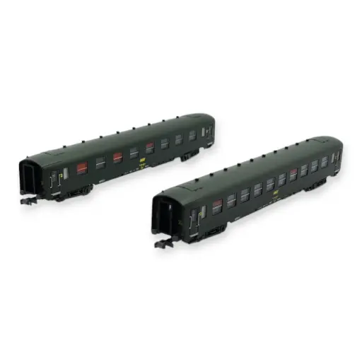 [RENW287] Coffret 2 Voitures DEV AO REE Modèles NW287 - N 1/160 - SNCF