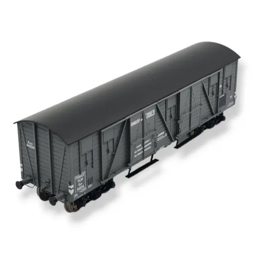 [REWB772] Wagon TP Couvert - REE Modèles WB772 - HO 1/87 - PLM - EP II