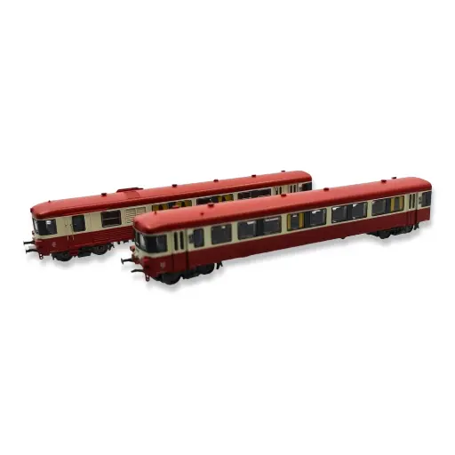 [RENW202] Autorail EAD X-4524 avec remorque XR-8534 - REE Modèles NW-202 - N 1/160 - SNCF - EP V