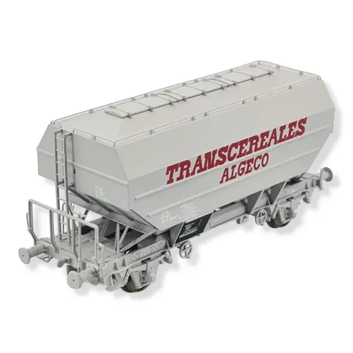 [REWB728] Wagon céréalier ALGECO gris - REE MODELES WB728 SNCF HO 1/87 - EP IV