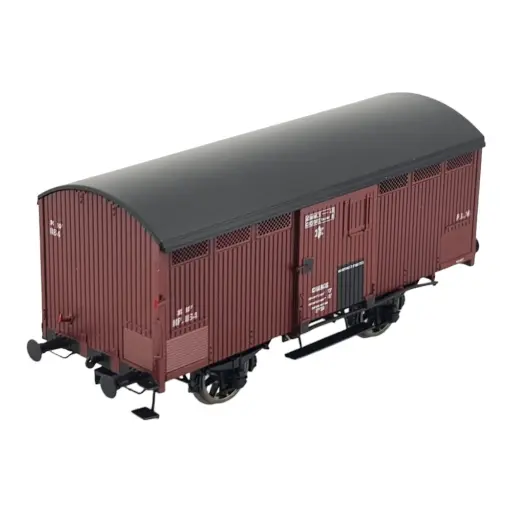 [REWB758] Wagon primeur 10T rouge sideros - REE MODELES WB758 - PLM - HO 1/87 - EP II