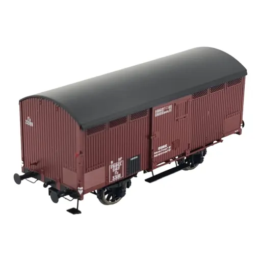 [REWB762] Wagon primeur 10T rouge sideros REE MODELES WB762 - SNCF - HO 1/87 - EP III A