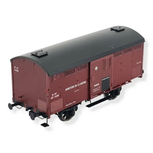 [REWB764] Wagon ISOTHERME Ex-Primeur rouge sideros REE MODELES WB764 PLM - HO 1/87 - EP II