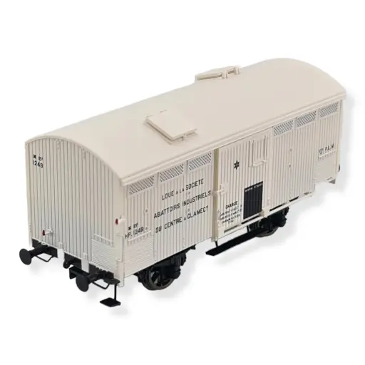 [REWB767] Wagon Réfrigérant Ex-Primeur blanc REE MODELES WB767 PLM - HO 1/87 - EP II