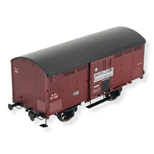 [REWB769] Wagon ISOTHERME Ex-Primeur rouge sideros - Ree Modèles WB769 - HO 1/87 - PLM - Ep II - 2R
