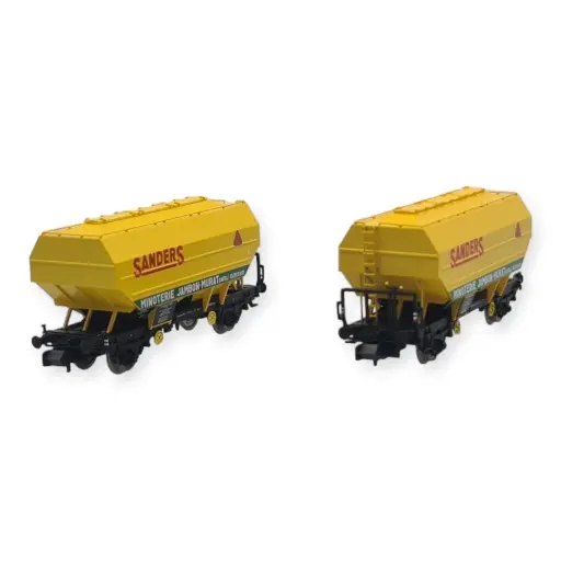 [RENW308] Coffret 2 wagons céréaliers - REE Modèles NW308 - N 1/160 - SNCF - EP IV