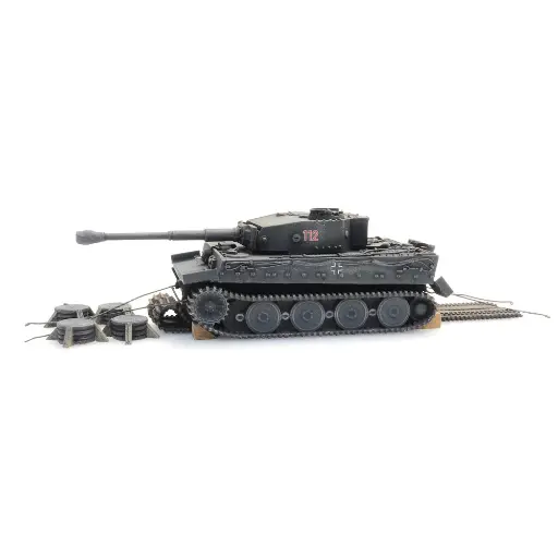 [AR6870401] Tigre I Grau Eisenbahntransport - Artitec 6870401 - HO : 1/87