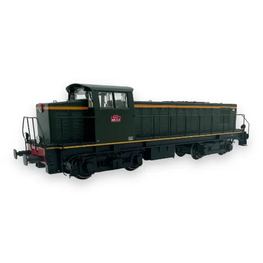 [REJM013] Locomotive Diesel 040 DE 9- Analogique REE MODELES JM013 SNCF - HO - EpIII