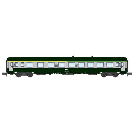 [RENW262] Voiture voyageurs UIC A4B5 - REE Modèles NW262 - N 1/160 - SNCF - EP V
