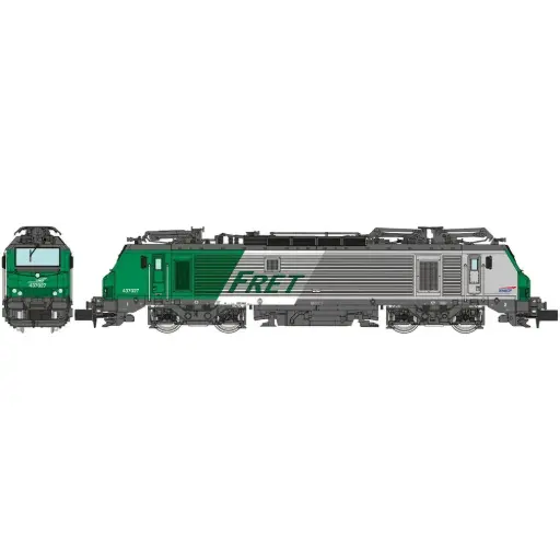 [RENW300] Locomotive électrique Prima BB 37027 Fret logo casquette - Ree Modèles NW300 - N 1/160 - SNCF - Ep VI - Analogique - 2R