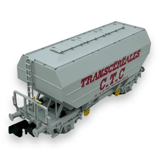[RENW319] Wagon céréalier “Transcéréales CTC” - Ree Modèles NW-319 - N 1/160 - SNCF - Ep IV - 2R