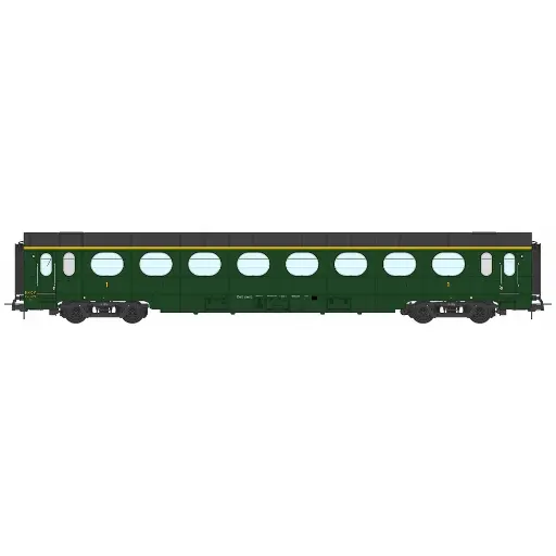 [REVB471] Voiture allégée "ETAT" A8 N°3376 - Ree Modèles VB471 - HO 1/87 - SNCF - Ep III - 2R