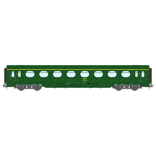 [REVB476] Voiture allégée ETAT "Saucisson" A8 - Ree Modèles VB476 - HO 1/87 - SNCF - Ep IV - 2R