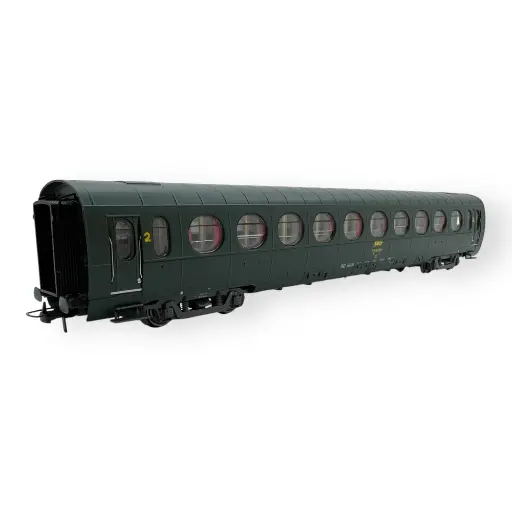 [REVB478] Voiture allégée ETAT "Saucisson" B10 - Ree Modèles VB478 - HO 1/87 - SNCF - Ep IV - 2R