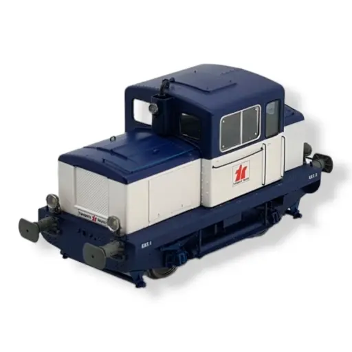 [REMB220S] Locotracteur MOYSE 32 TDE - Bleu & Blanc -Dcc Son- REE MODELES MB220S - SNCF