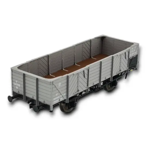 [REWB810] Wagon tombereau de la PLM avec 4 portes en bois gris, REE Modèles WB810 - HO 1/87e