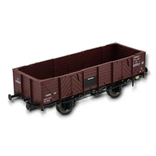 TECHNOMODELL PMT - Lot de 2 Wagons Tombereau - HOe