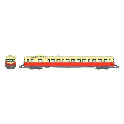[RENW248S] Autorail Diesel X-2825 - REE MODÈLES NW-248S - N 1/160 - SNCF - EP III / IV - Digital sound- 1re / 2e Classe