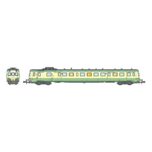 [RENW250S] Autorail Diesel X-2899 - REE MODÈLES NW-250S - N 1/160 - SNCF - EP IV - Digital sound