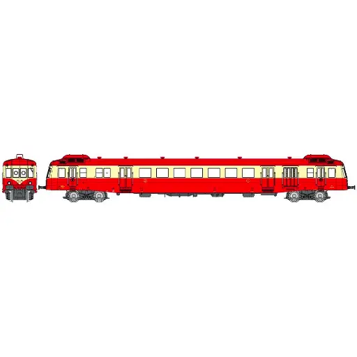 [RENW255S] Autorail X-2470 - REE MODÈLES NW-255 S - N 1/160 - SNCF - EP III/IV - Digital Sound - DCC
