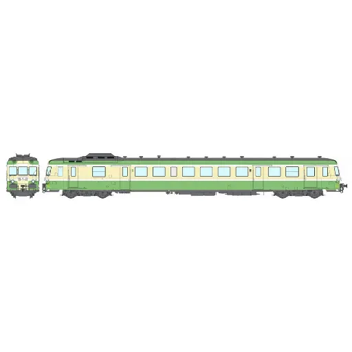 [REMB230S] Autorail Diesel X 2898 - REE MODÈLES MB-230 S - HO 1/87 - SNCF - EP IV - Digital Sound - DCC
