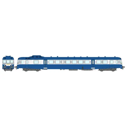 [REMB232S] Autorail diesel X-2853 modernisé - Ree Modèles MB232S - HO 1/87 - SNCF - Ep IV/V - Digital sound - 2R