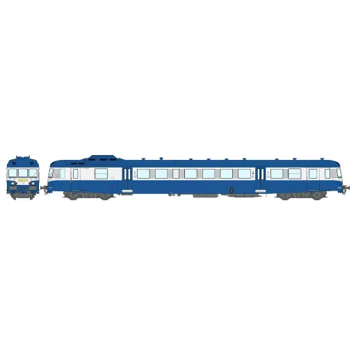 [REMB232SAC] Autorail Diesel X 2853 - REE MODÈLES MB-232 SAC - HO 1/87 - SNCF - EP IV/V - Digital Sound - AC