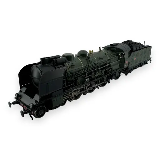 [REMB239SAC] Locomotive Vapeur 231H21 Nevers - Vert REE MODELES MB239SAC SNCF - HO ACC SON FUMÉE