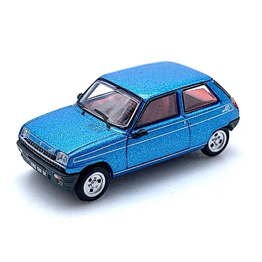 [RECB163] Renault 5 Alpine, bleu, 1978 - Ree Modèles CB163 - HO 1/87