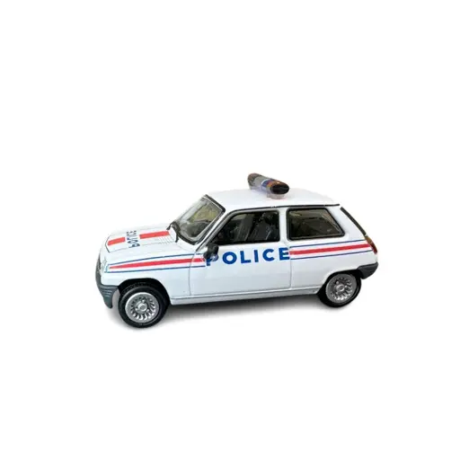 [RECB167] Voiture Renault R5 Alpine Turbo - REE MODELES CB167 - HO 1/87 - POLICE