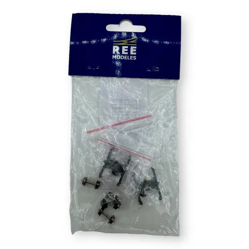 [REXB15102] Set de deux bogies Y24 - Gris ardoise - REE Modèles XB15102 - N/160