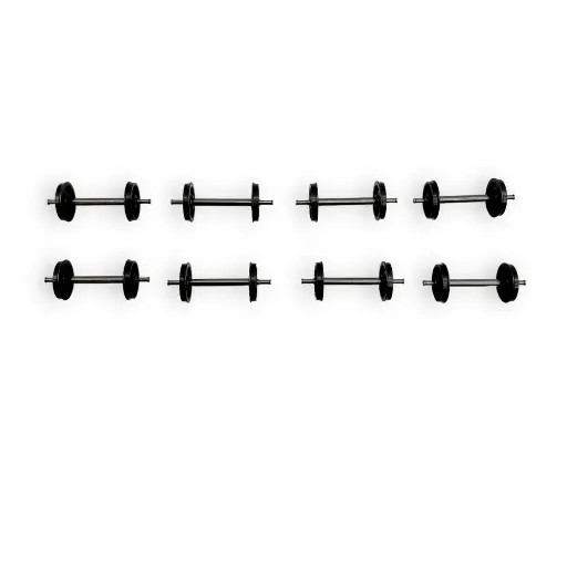 [REXB21308] Essieux pour wagon TP à roues pleines (x8) - REE Modèles XB21308