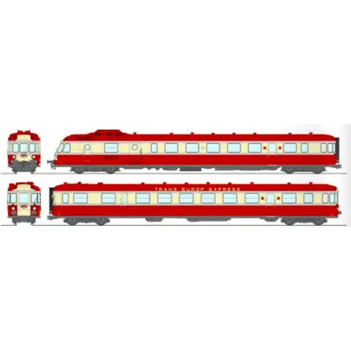 [REMB258SAC] Autorail diesel RGP 1 X-2779 - Ree Modèles MB258SAC - HO 1/87 - SNCF/TEE - Ep III/IV - Digital sound - 3R