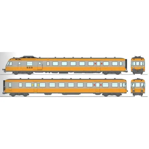 [REMB261SAC] Autorail diesel RGP 1 X-2726 - Ree Modèles MB261SAC - HO 1/87 - SNCF/TEE - Ep IV - Digital sound - 3R