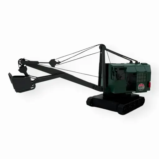 [RECB157] Excavatrice Bondy sur chenille verte "Motopelle" - Ree Modèles CB157 - HO 1/87