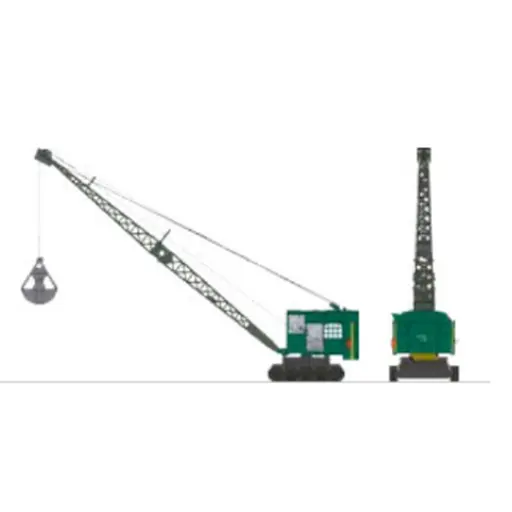 [RECB158] Grue Bondy sur chenille G.3C n°13 de Nogent - Ree Modèles CB158 - HO 1/87