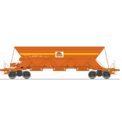 [REWBCOLAS2] Wagon trémie ex type 1 « COLAS RAIL » - Ree Modèles WBCOLAS2 - HO 1/87 - SNCF - Ep VI - 2R