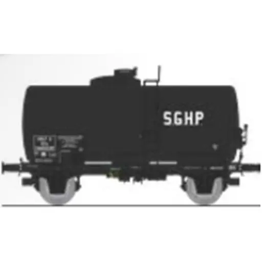 [REWB867] Wagon citerne pétrole SGHP - Ree Modèles WB867 - HO 1/87 - SNCF - Ep III - 2R