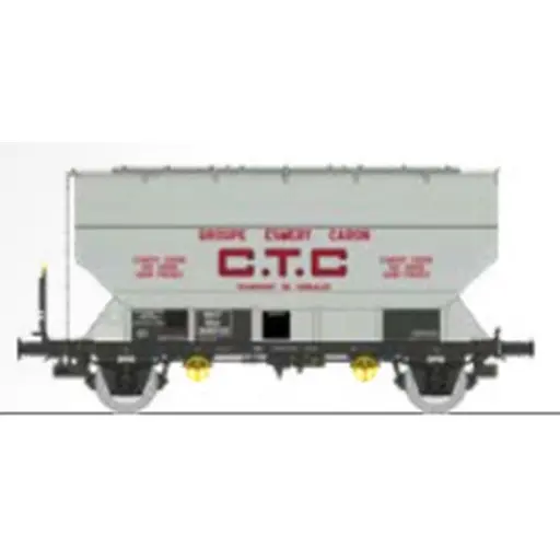 [REWB879] Wagon céréalier FAUVET-GIREL « CTC » - Ree Modèles WB879 - HO 1/87 - SNCF - Ep III - 2R