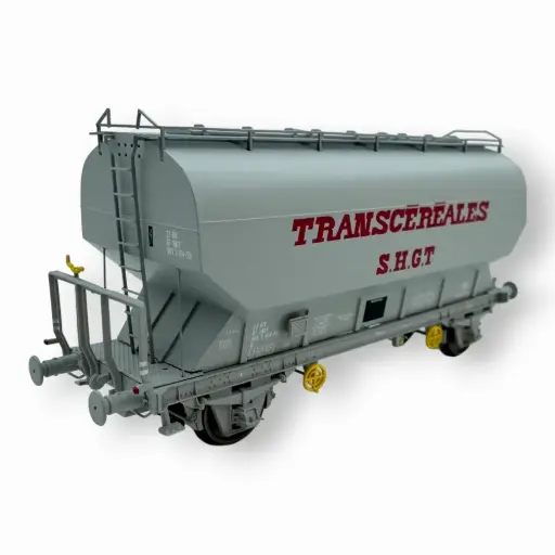 [REWB889] Wagon céréalier FAUVET-GIREL TRANSCEREALES « SHGT » - Ree Modèles WB889 - HO 1/87 - SNCF - Ep IV/V - 2R