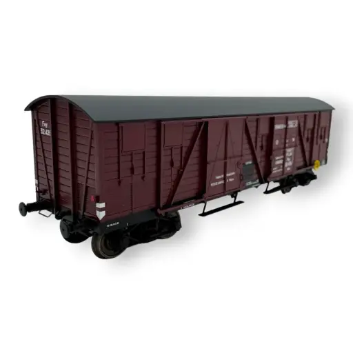 [REWB906] Wagon tp couvert pour primeurs 4 portes - Ree Modèles WB906 - HO 1/87 - PLM - Ep II - 2R
