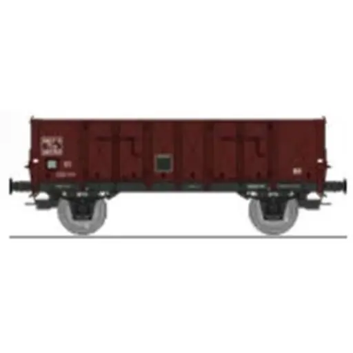 [REWB918] Wagon tombereau Ludwigshafen caisse métallique N°243 763 - Ree Modèles WB918 - HO 1/87 - SNCF - Ep III - 2R