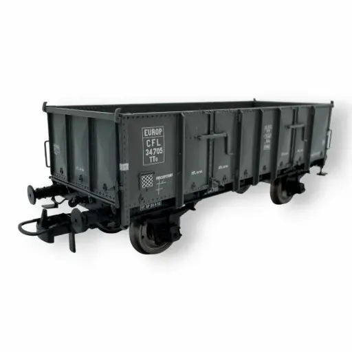 [REWB919] Wagon tombereau Ludwigshafen caisse métallique N°34 705 - Ree Modèles WB919 - HO 1/87 - CFL - Ep III - 2R