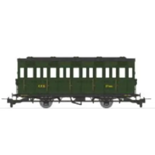 [REVM043] Voiture voyageurs « Cage à poule » N°CY 1801 - Ree Modèles VM043 - HOe/HOm 1/87 - CFD - Ep III - 2R