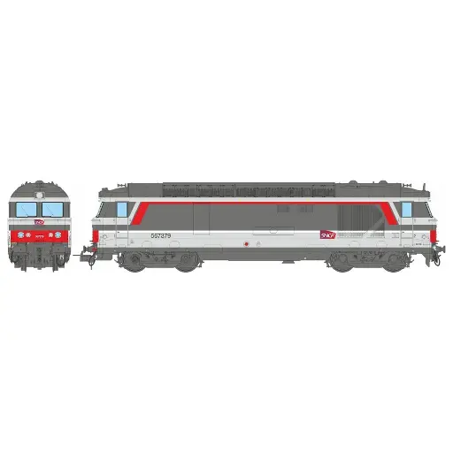 [REMB247] Locomotive diesel BB 67379 CHAMBERY - MULTISERVICE Logo Camillon - Ree Modèles MB247 - SNCF - HO 1/87 - EP. VI - Analogique - 2R