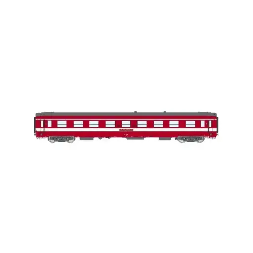 [REVB507] Voiture voyageurs UIC 1 x A9 Livrée Rouge - Plaque "Le Capitole" - Ree Modèles VB507 - SNCF - HO 1/87 - EP. IV - 2R