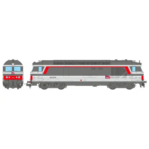 [REMB247SAC] Locomotive diesel BB 67379 CHAMBERY - MULTISERVICE Logo Camillon - Ree Modèles MB247SAC - SNCF - HO 1/87 - EP. VI - Digital Sound fumigène - 3R