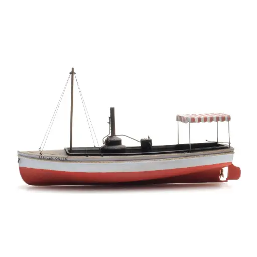 [AR387.460] Bateau à vapeur African Queen - Artitec 387.460 - HO 1/87