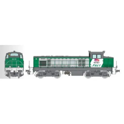 [REJM022SAC] Locomotive diesel BB 64021 FRET - REE JM022SAC - SNCF - HO 1/87 - EP VI - 3R - DCC SON