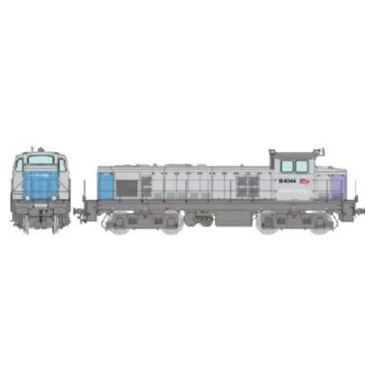 [REJM023SAC] Locomotive diesel BB 64044 En Voyage - REE JM023SAC - SNCF - HO 1/87 - EP VI - 3R - DCC SON
